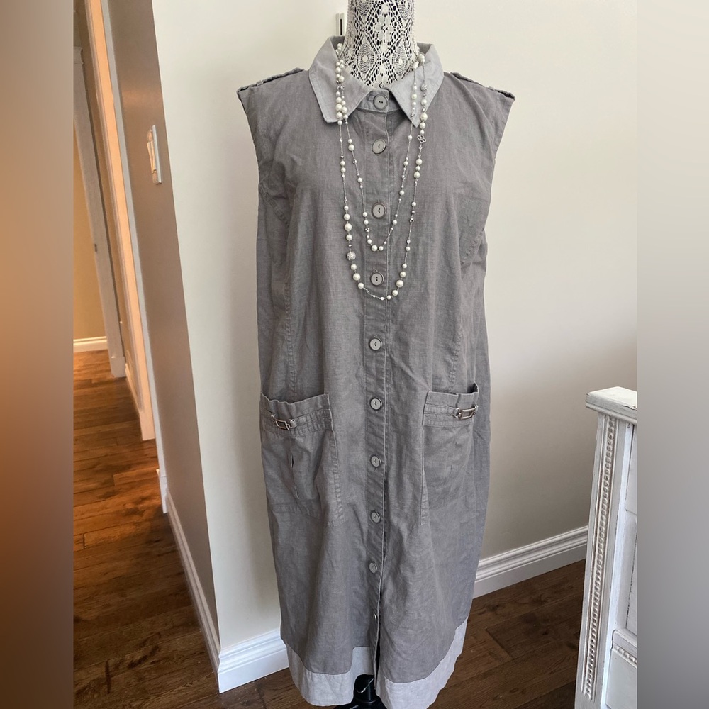 Linen - Cotton Blend Dress Size 20W